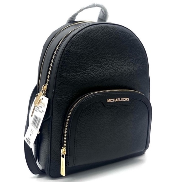 Michael Kors Medium Jaycee Backpack
Black/Gold - Picture 3 of 12